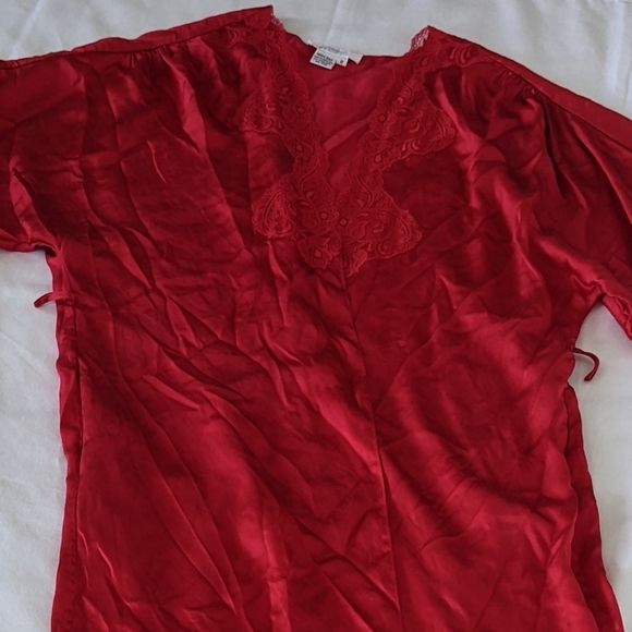 Vintage 1960's Fantasies by Morgan Taylor robe, 100% silk, original Macy tag - Picture 5 of 15